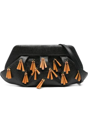 THEMOIRÈ Fringe clutch bag
