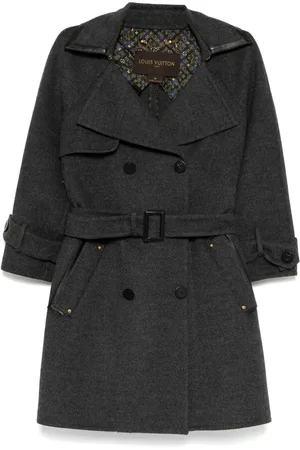 LOUIS VUITTON 1990-2000s brushed coat