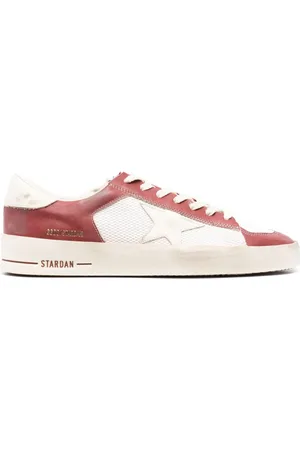 Golden Goose Stardan panelled leather sneakers