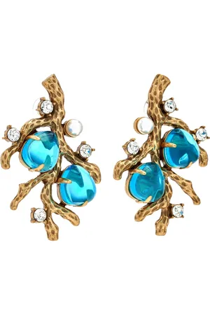 Kenneth Jay Lane Sea Branch earrings