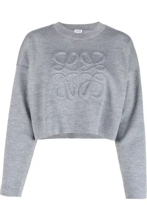 Loewe Anagram-embossed cropped jumper