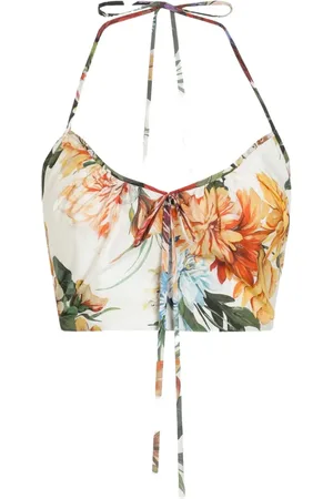 Dolce & Gabbana Floral-print cotton top