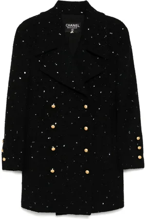 CHANEL 1990-2000s double-breasted jacket