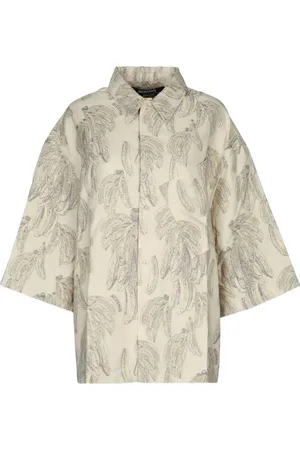 Jacquemus Banana-print oversized shirt