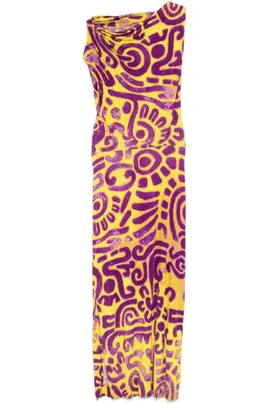 Vivienne Westwood 2014s abstract-print midi dress