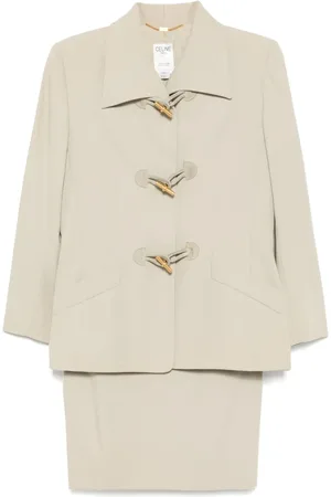 Céline 1990-2000s setup suit jacket skirt