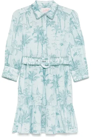 MC2 SAINT BARTH Linen mini dress