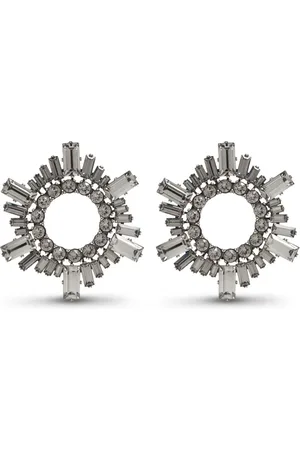 Amina Muaddi Mini Begum crystal-embellished earrings