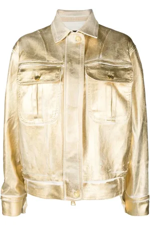 Tom Ford Womens Coated Denim Jacket