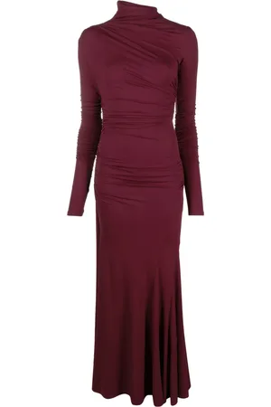 TOVE Africa gathered maxi dress