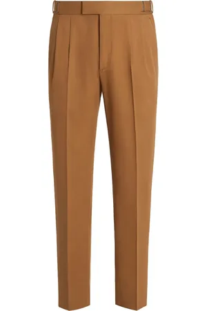Ermenegildo Zegna Pleat-detail straight-leg trousers