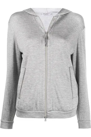 Brunello Cucinelli Zip front hoodie