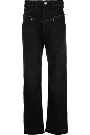 Isabel Marant Noemie mid-rise straight-leg jeans