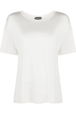 Tom Ford Short-sleeve silk T-shirt