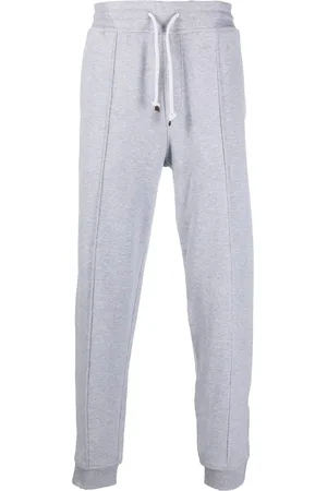 Brunello Cucinelli Tapered-leg drawstring trousers