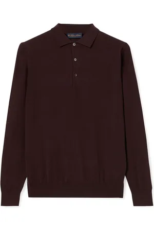 Brooks Brothers Merino wool polo sweater