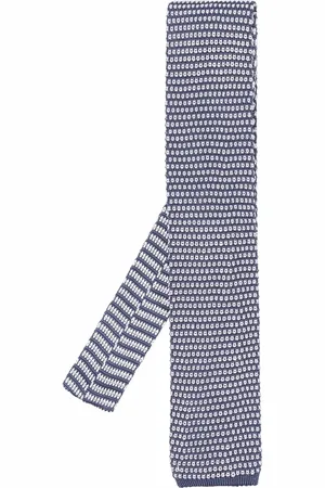 Brunello Cucinelli Square tip knitted tie