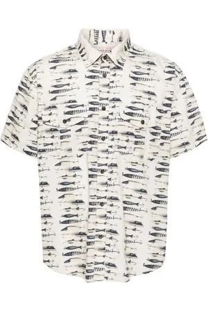 Filson Fish-print cotton shirt