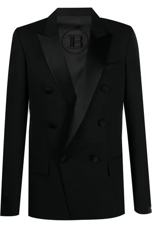 Balmain Shawl lapel blazer jacket