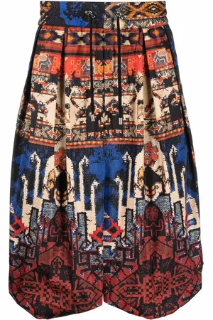 Balmain Graphic-print bermuda shorts