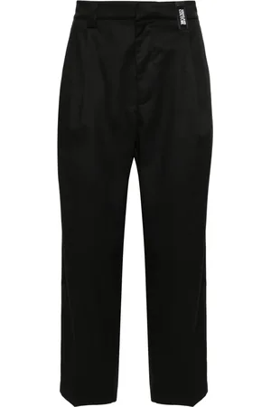 VERSACE Appliqué-logo trousers