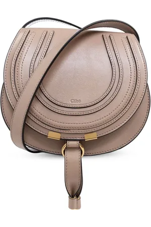 Chloé Small Marcie leather saddle bag