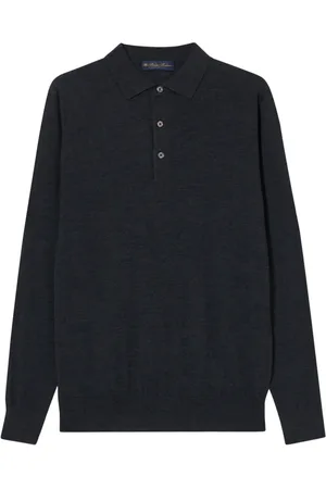 Brooks Brothers Merino wool polo sweater