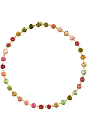 Irene Neuwirth 18kt yellow medium Classic tourmaline necklace