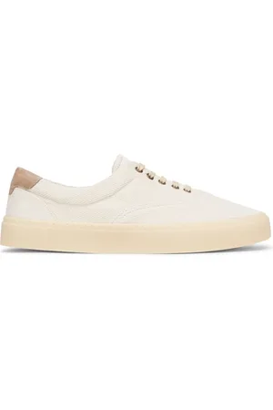 Brunello Cucinelli Branded heel-counter cotton sneakers