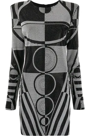 Balmain Rhinestone-embellished short dress