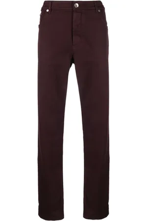 Brunello Cucinelli Mid-rise straight-leg jeans