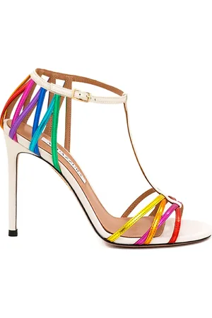 Aquazzura 105mm leather sandals