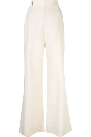 Brunello Cucinelli High waisted flared trousers