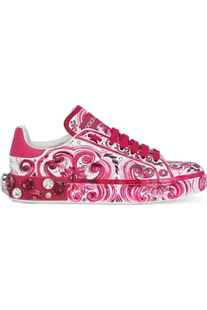 Dolce & Gabbana Portofino Majolica-print sneakers