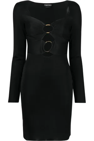 Tom Ford Cut-out knitted minidress