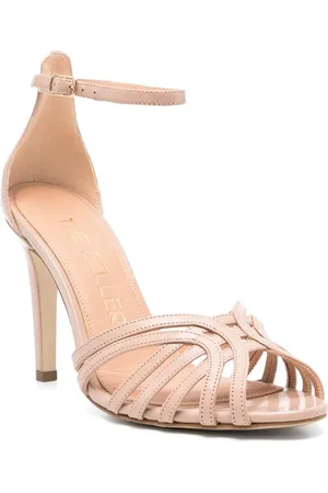 The Seller 100mm leather sandals