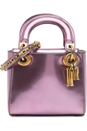 Dior 2018 Mini Patent Lady Dior satchel