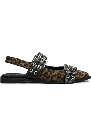 Gisel Moire Saturno flat pumps