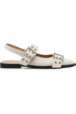 Gisel Moire Saturno ballet flats