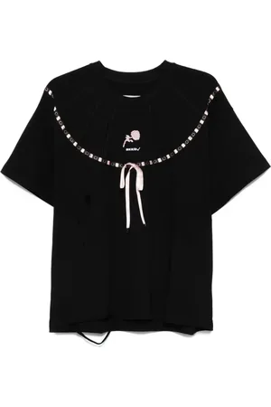 Seen Users Altered Dreamwear embellished-bow T-shirt