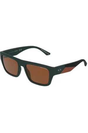 Luxottica Armani Exchange AX4124SU Męskie okulary przeciwsłoneczne, Oprawka: Tworzywo sztuczne