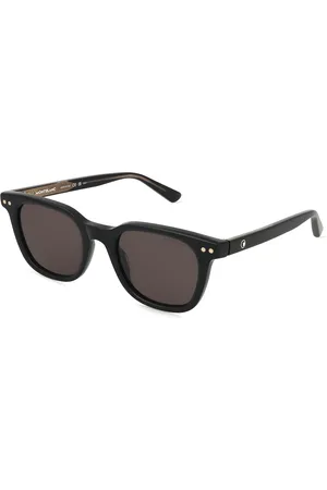 Kering Montblanc MB0320S Męskie okulary przeciwsłoneczne, Oprawka: Recycled Acetat