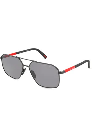 Luxottica Prada Linea Rossa PSA50S Męskie okulary przeciwsłoneczne, Oprawka: Metal