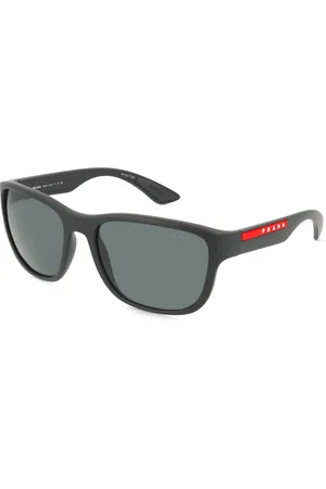 Luxottica Prada Linea Rossa PS01US Męskie okulary przeciwsłoneczne, Oprawka: Tworzywo sztuczne