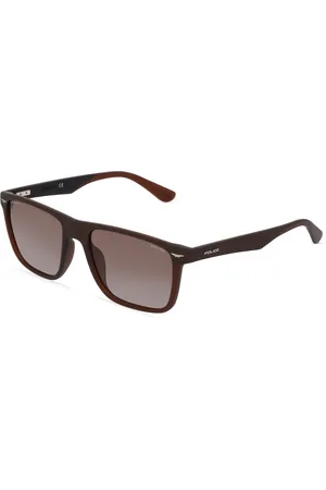 Superdry POLICE POISPLE02 Męskie okulary przeciwsłoneczne, Oprawka: Tworzywo sztuczne