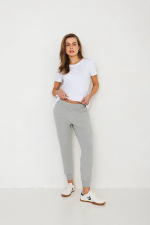 Flawless SPODNIE LENA SZARY MELANŻ XS