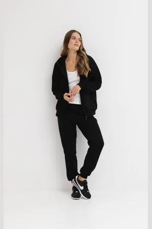 Flawless LEKKIE SPODNIE CELINE CZARNE M