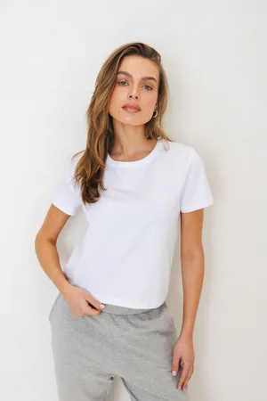 Flawless T-SHIRT PIPER BIAŁY XS