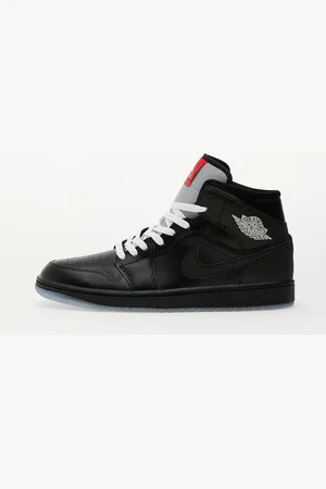 Jordan Trampki Air 1 Mid Se / -White-Wolf Grey-Fire Red-Mtlc Silver EUR 44