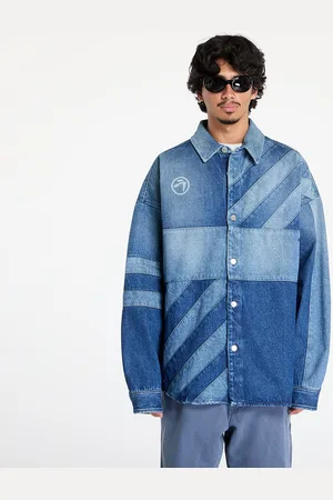 AMBUSH Koszula Patchwork Denim Shirt / 50